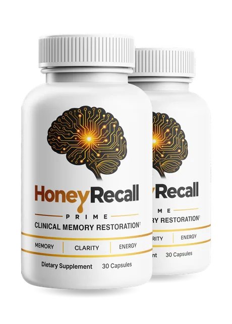 2 Bottles HoneyRecall Prime
