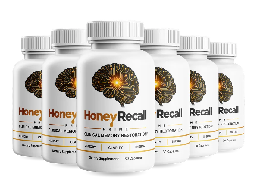 6 Bottles HoneyRecall Prime